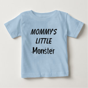 Camiseta Para Bebê Criança pequena do monstro da mamã/Tshirt infant