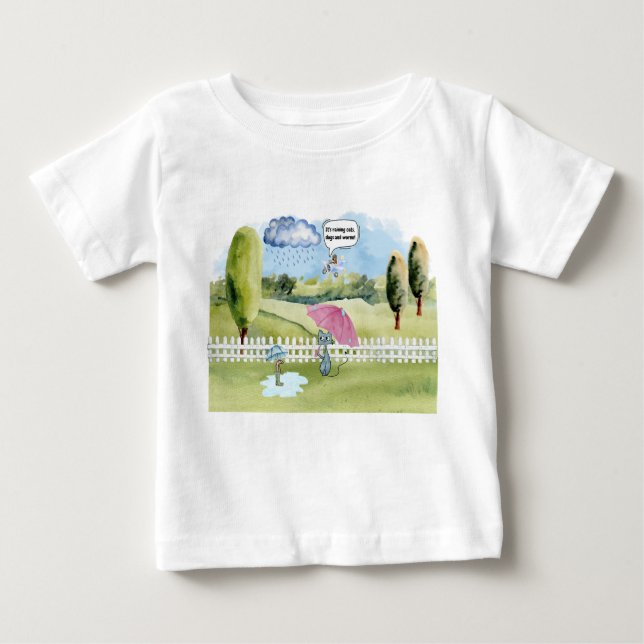 Camiseta Para Bebê Criança T-Shirt (Frente)