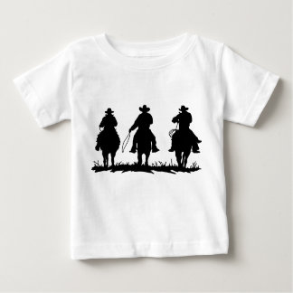 Camiseta Para Bebê Criança T-Shirt de Campo e Cowboys