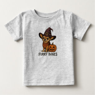 Camiseta Para Bebê Crianças bonitas Shirt Chihuahua