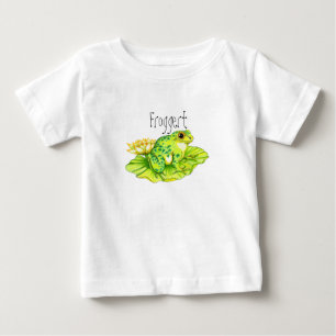 Camiseta Para Bebê Crianças da assinatura de Froggert