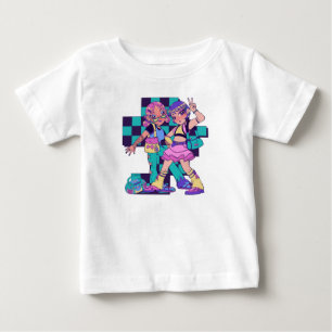 Camiseta Para Bebê Crianças da moda