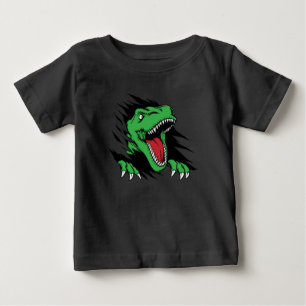 Camiseta Para Bebê Crianças dinossauros