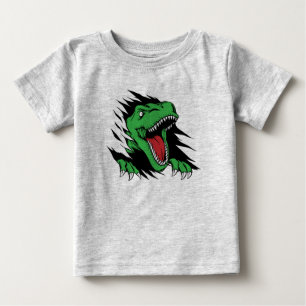 Camiseta Para Bebê Crianças dinossauros