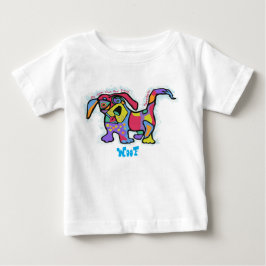 Camiseta Para Bebê Crianças ficam quentes com capuz de design de cach