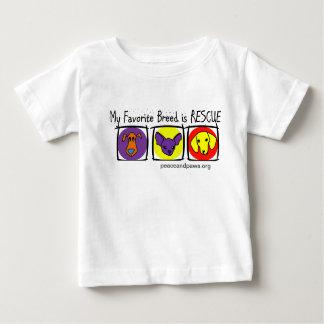 Camiseta Para Bebê Crianças PNP Minha Raça Favorita é Resgate