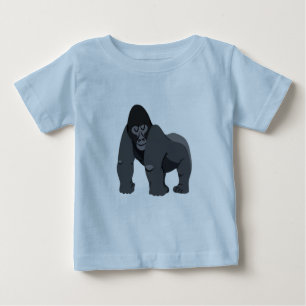 CAMISETA PARA BEBÊ CRIANÇAS/SEGMENTOS #GORILLA