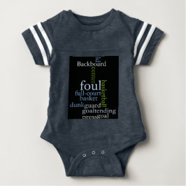 Camiseta Para Bebê Crianças Vestir basquetebol Bebê