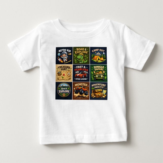 Camiseta Para Bebê Criativo (Frente)