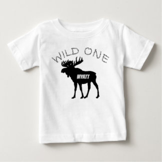 Camiseta Para Bebê Criaturas Florestais Selvagens de Mose de Um prime