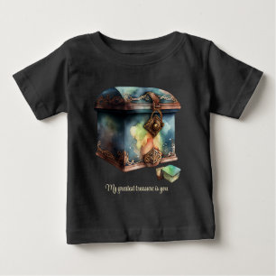 Camiseta Para Bebê Crie a sua melhor qualidade de água do tesouro
