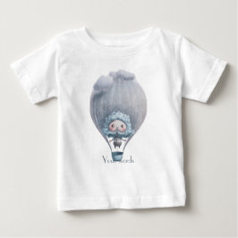 Camiseta Para Bebê Crie Seu Próprio Passeio Divertido de Balão de Ar 