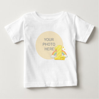 Camiseta Para Bebê Crie Sua Própria Camiseta de Aniversário Bebê Arco