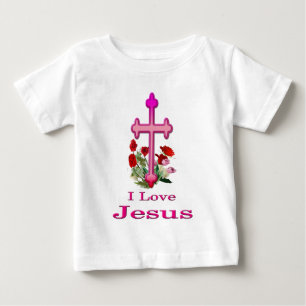 Camiseta Para Bebê cristão