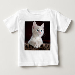 Camiseta Para Bebê Cristóvão Branco Vulnerável