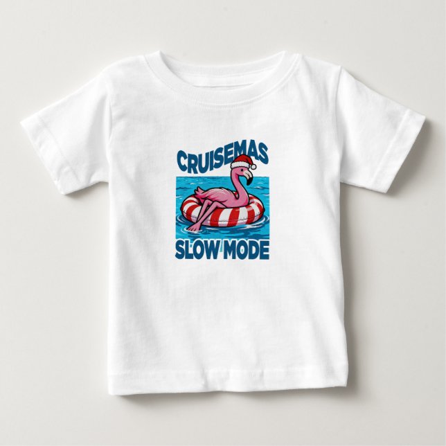 Camiseta Para Bebê Cruisemas Modo Lento (Frente)