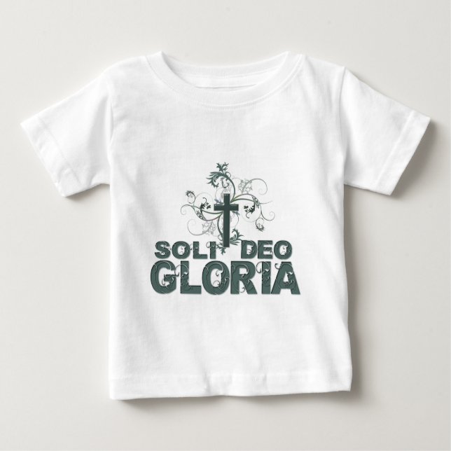 Camiseta Para Bebê Cruz do redemoinho (Frente)