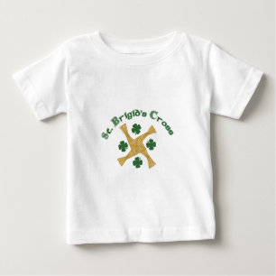 Camiseta Para Bebê Cruz do St. Brigids