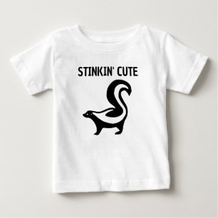 CAMISETA PARA BEBÊ CRUZAMENTO DO SKUNK PUNK BABY PUN T-SHIRT