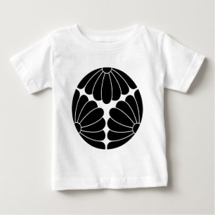 Camiseta Para Bebê Crysanthemum em risco