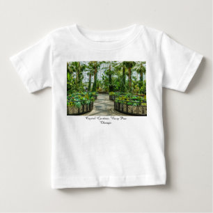Camiseta Para Bebê Crystal Gardens Salta Uma Camiseta De Bebê