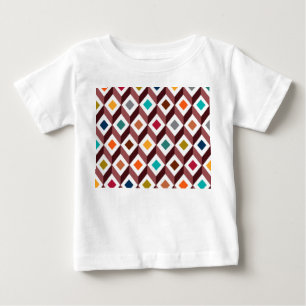 Camiseta Para Bebê Cubos 3D