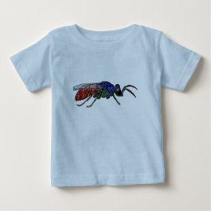 Camiseta Para Bebê Cuckoo Wasp