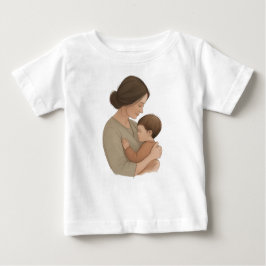 Camiseta Para Bebê cudagem do Mães
