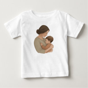 Camiseta Para Bebê cudagem do Mães