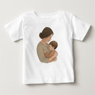 Camiseta Para Bebê cudagem do Mães