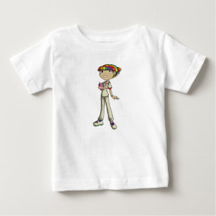 Camiseta Para Bebê Cuidados