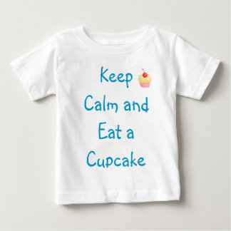 Camiseta Para Bebê Cupcake de calmaria