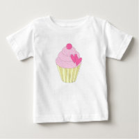 cupcake de morango ilusima