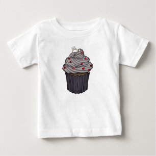 Camiseta Para Bebê Cupcake de proposta doce