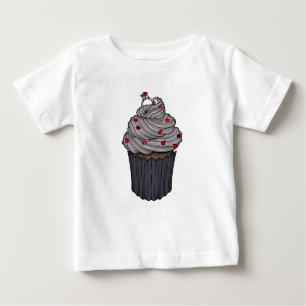 Camiseta Para Bebê Cupcake de proposta doce