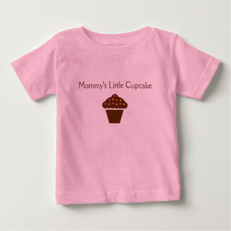 Camiseta Para Bebê Cupcake mamãe - roupa de criança adorável