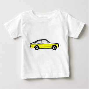 Camiseta Para Bebê Cupé 1974 de Opel Kadett C