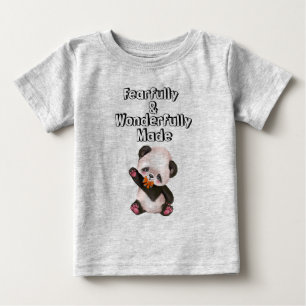 Camiseta Para Bebê Curiosa E Maravilhosamente Feita