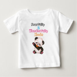 Camiseta Para Bebê Curiosa E Maravilhosamente Feita