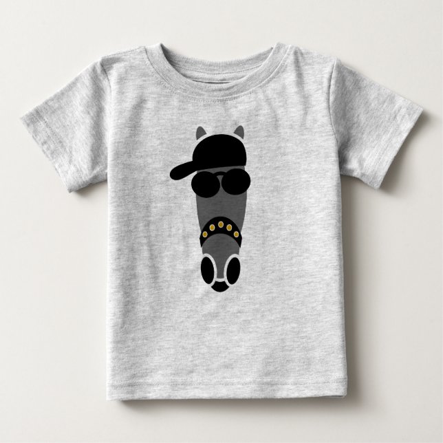 Camiseta Para Bebê Curtis Hattingdon Toddler T-Shirt (Frente)