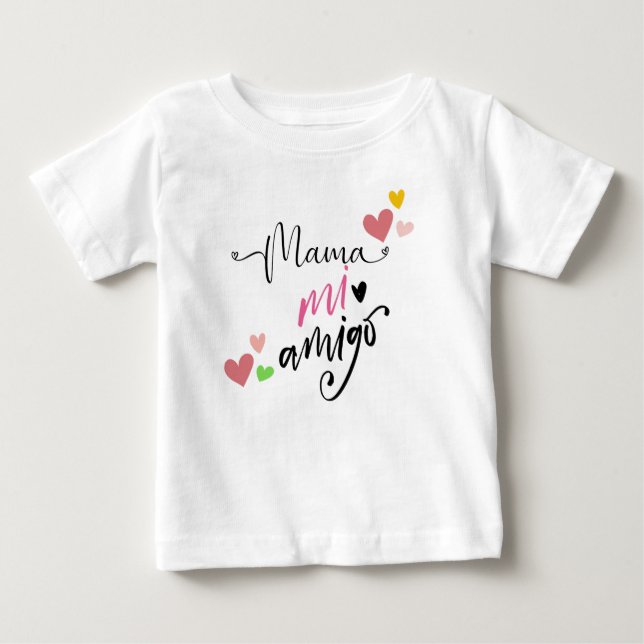 Camiseta Para Bebê "Custom Baby Bodysuit – Soft & Comfortable Organic (Frente)