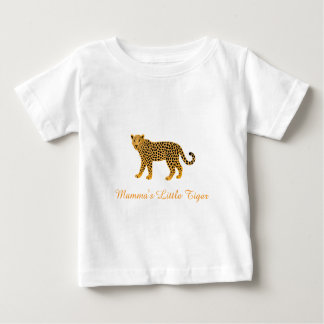 Camiseta Para Bebê Custom Name Kids T-Shirt – Cute Tiger Design