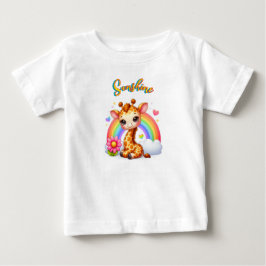 Camiseta Para Bebê | Cute Animal Graphic Tee for Toddlers