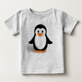 Camiseta Para Bebê Cute Baby Penguin