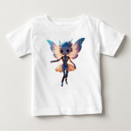 Camiseta Para Bebê Cute Ballerina Dancing Robot Pixie