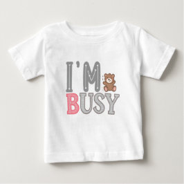 Camiseta Para Bebê Cute Bear Kids T-Shirt