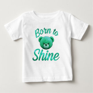 Camiseta Para Bebê Cute Bear Kids T-Shirt