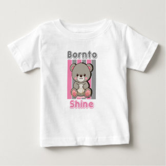 Camiseta Para Bebê Cute Bear Kids T-Shirt