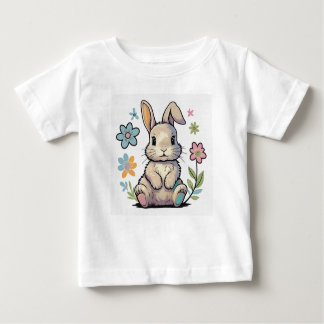 Camiseta Para Bebê Cute bunny shirt for your kid