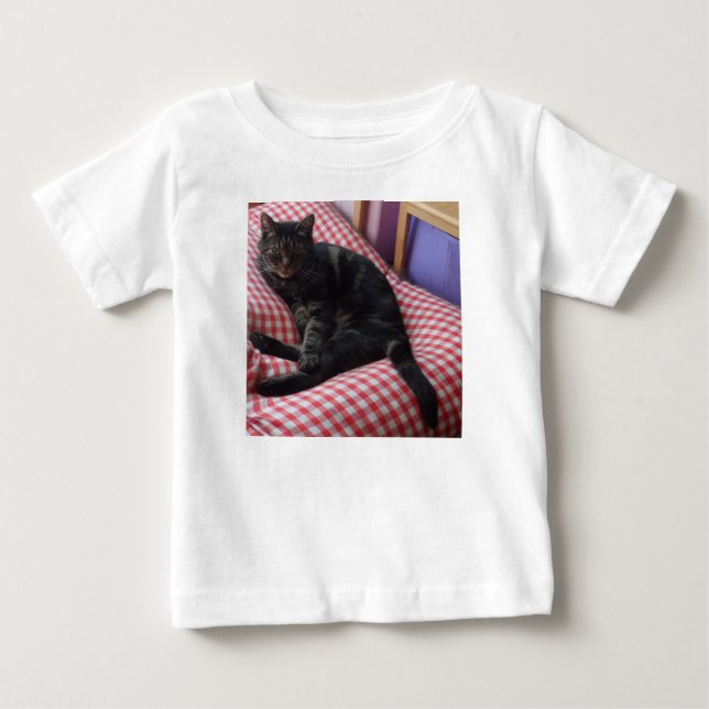 Camiseta Para Bebê Cute Dave (Frente)